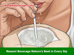 What is the correct way to drink coconut water