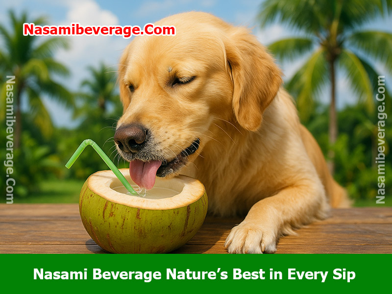 Can a dog drink coconut water
