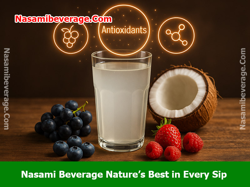 Does coconut water have antioxidants