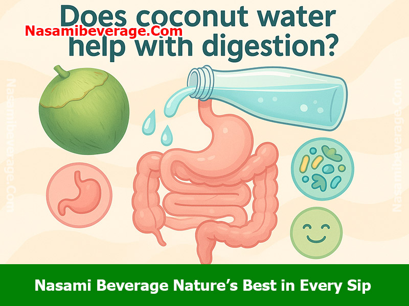 does coconut water help with digestion Does coconut water help with digestion