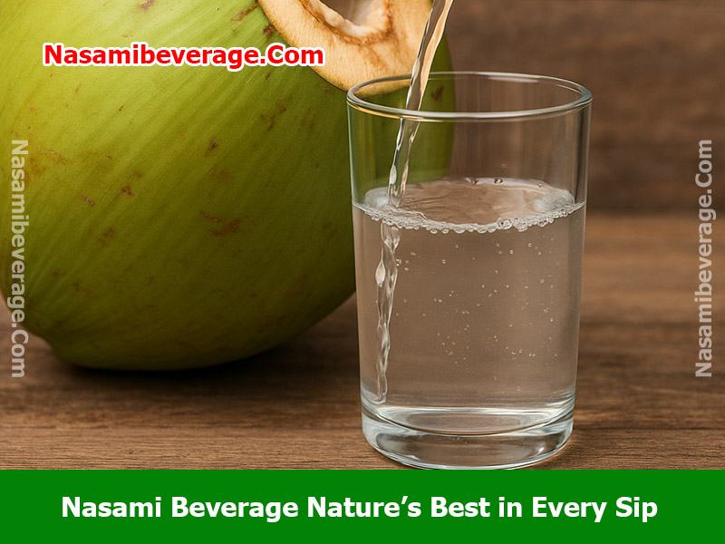 Is drinking coconut water every day good for you Fresh coconut water poured into a clear glass with green coconut in the background
