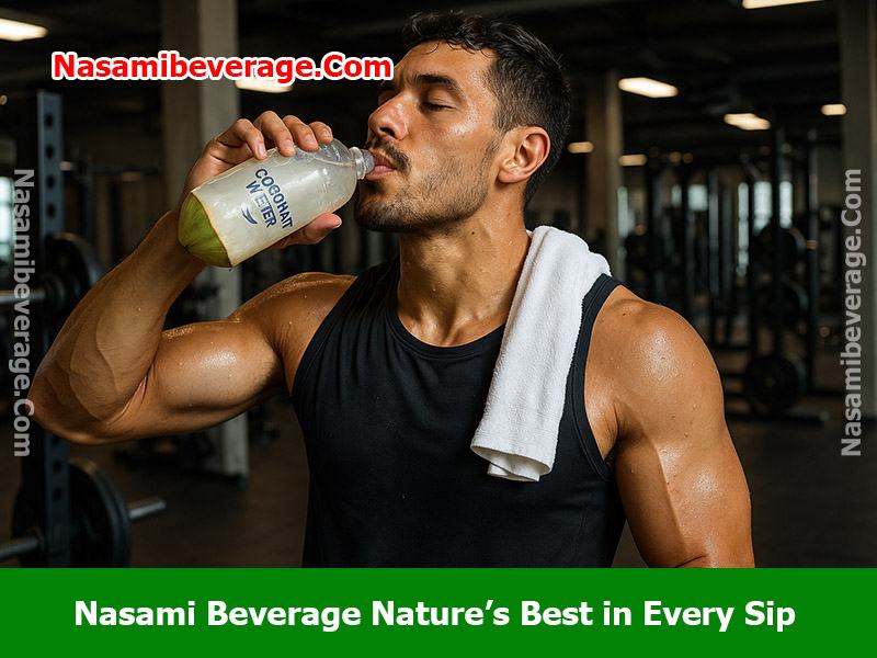 Is drinking coconut water every day good for you Athlete drinking coconut water after a workout for hydration