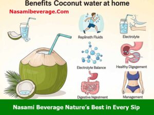 Benefits of coconut water at home