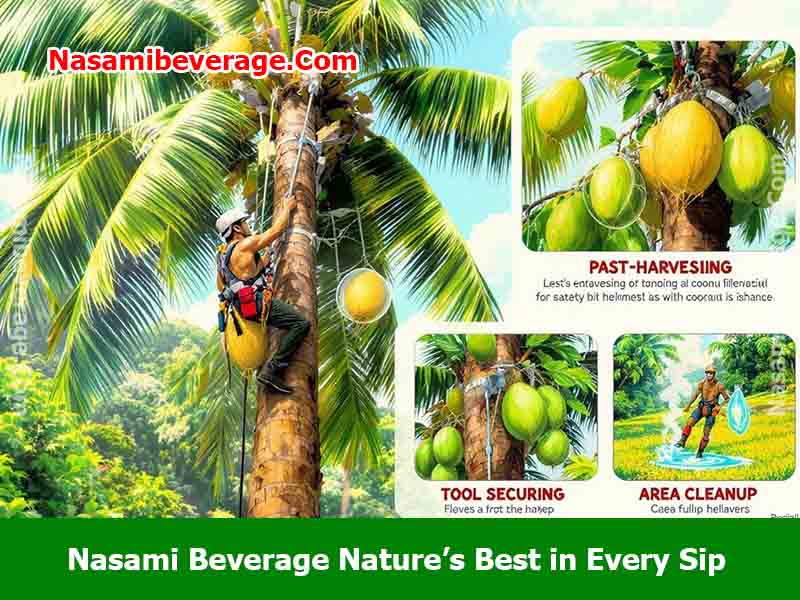 Harvest Coconut Water Safely