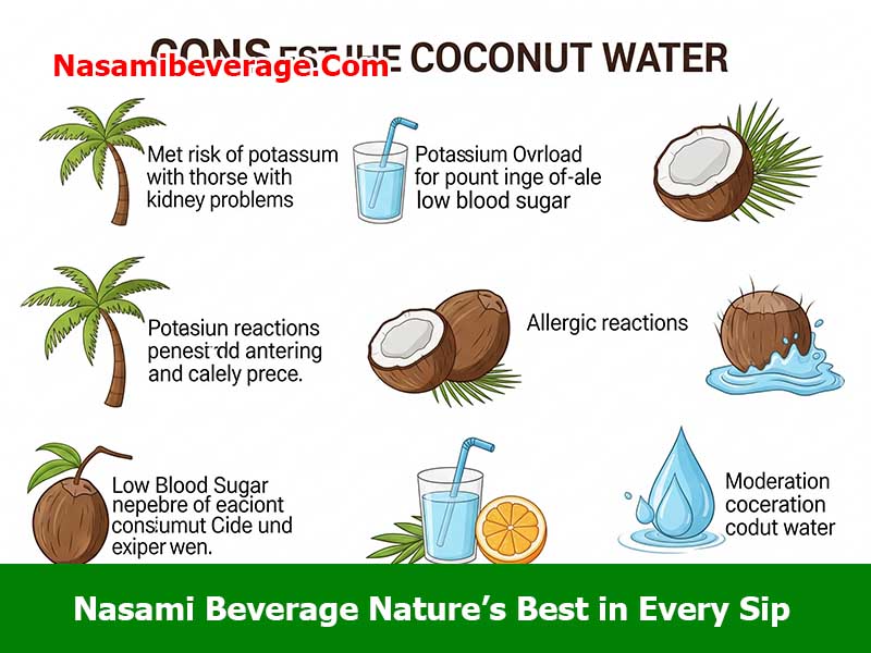 What are the pros and cons of coconut water What are the pros and cons of coconut water