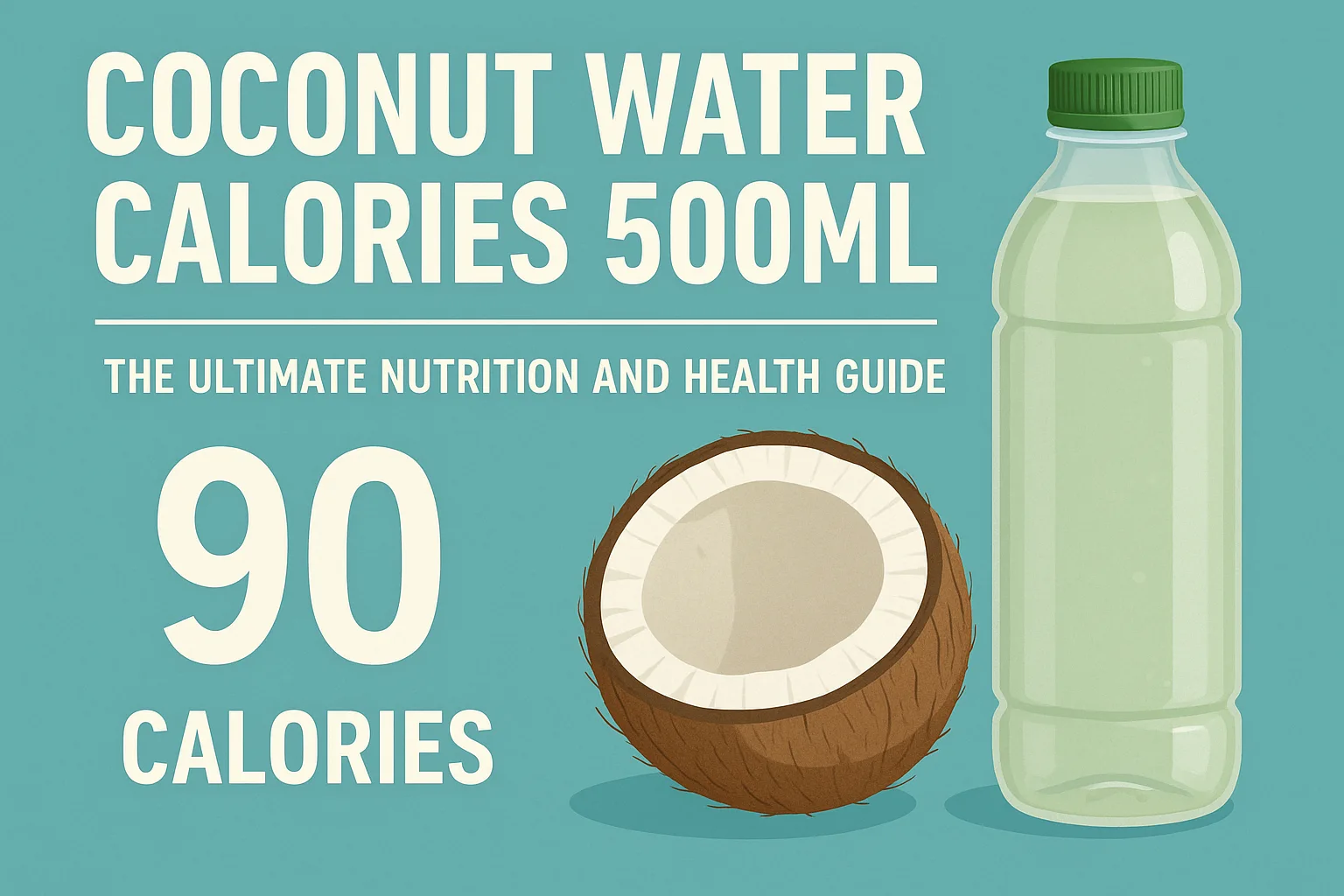 Coconut water calories 500ml