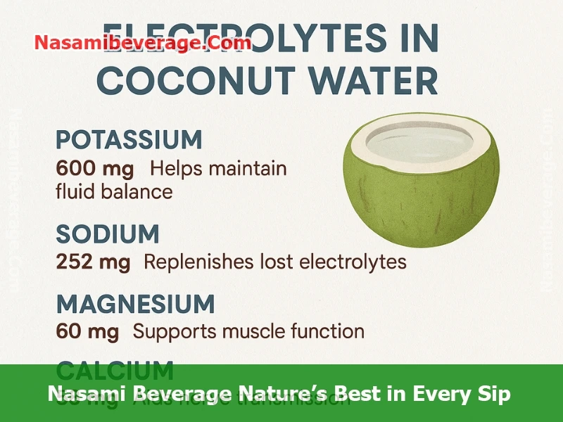 coconut water electrolytes Coconut water electrolytes