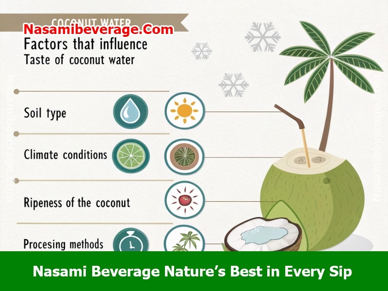 What does coconut water taste like