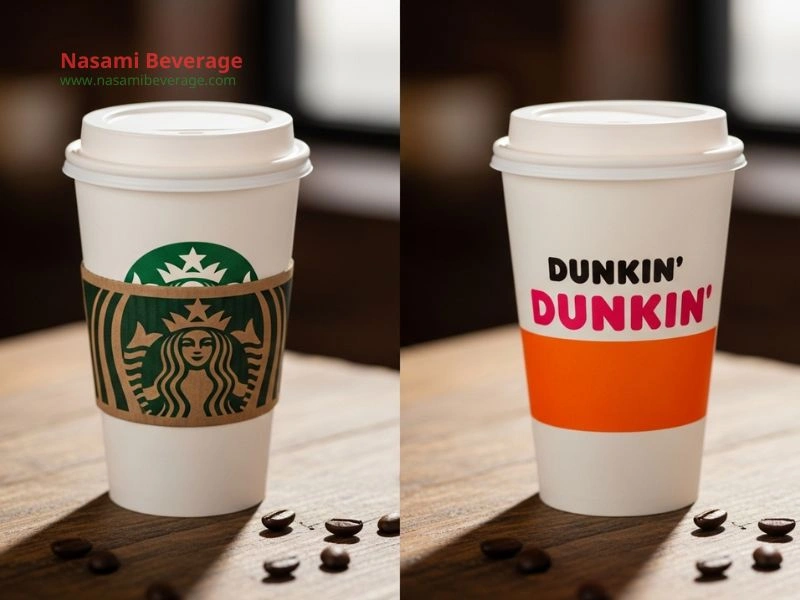Caffeine in Starbucks vs Dunkin' Coffee