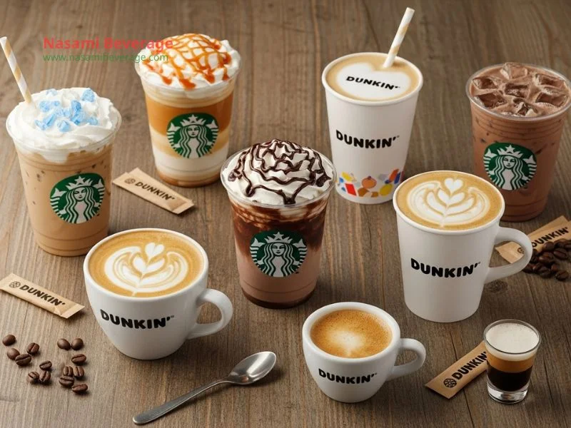 Caffeine in Starbucks vs Dunkin' Coffee