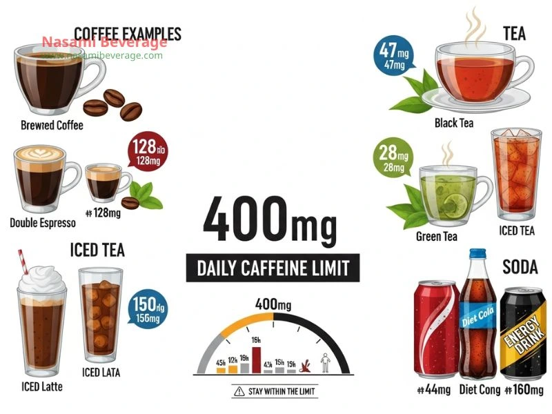 FDA recommended daily caffeine limit