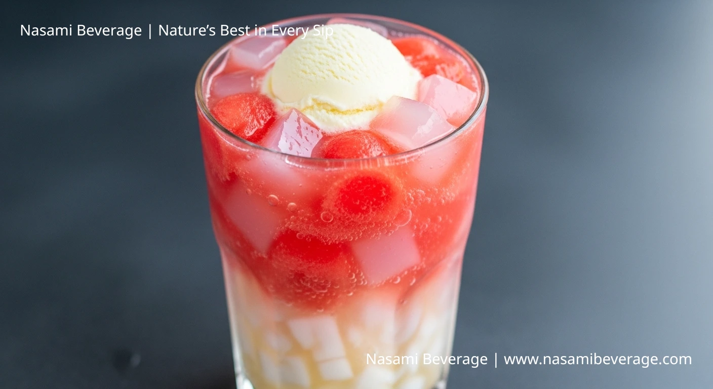 8 juices with nata de coco 8 juices with nata de Coco