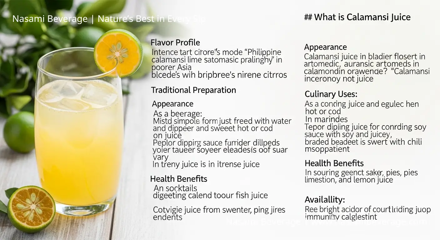 Benefits of Calamansi Juice