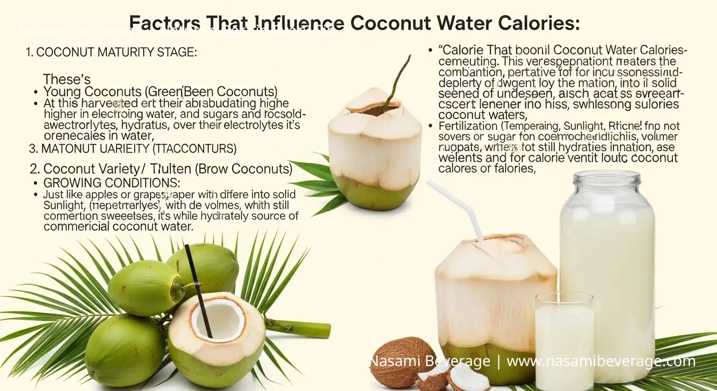 Coconut water calories