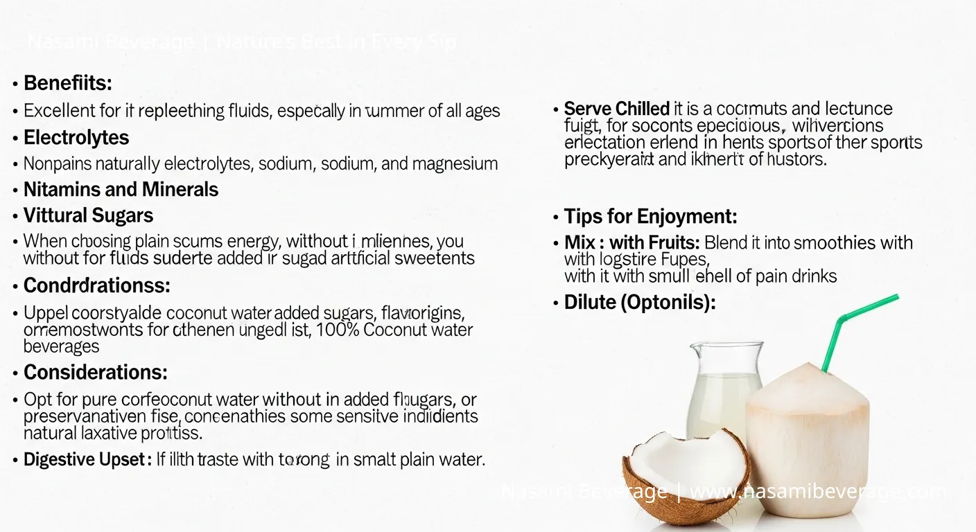 Coconut Water for Family