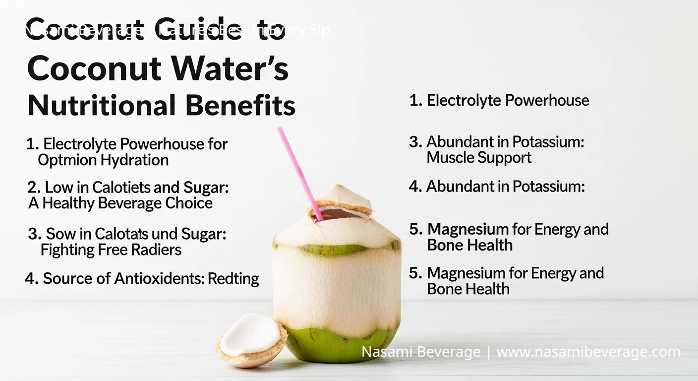 coconut water nutrition facts