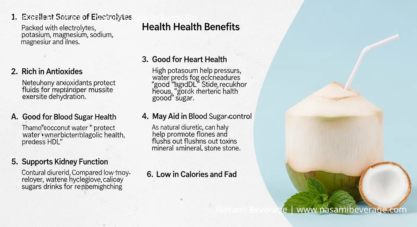 coconut water nutrition facts