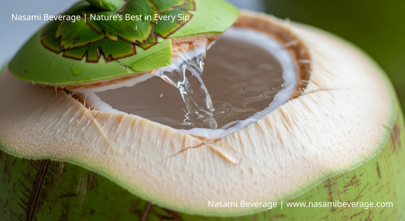 Coconut Water Turning Yellow