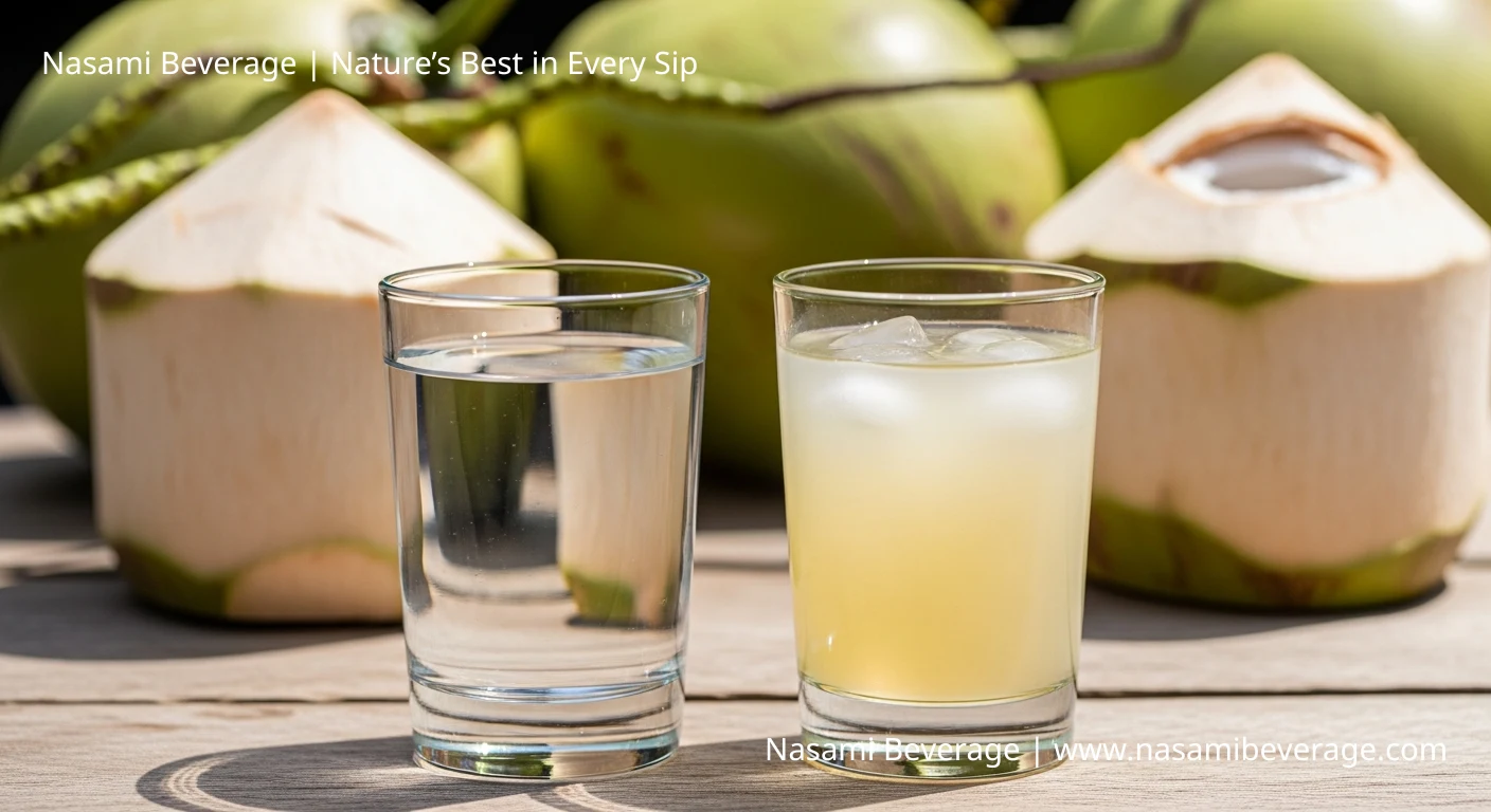 Coconut Water Turning Yellow