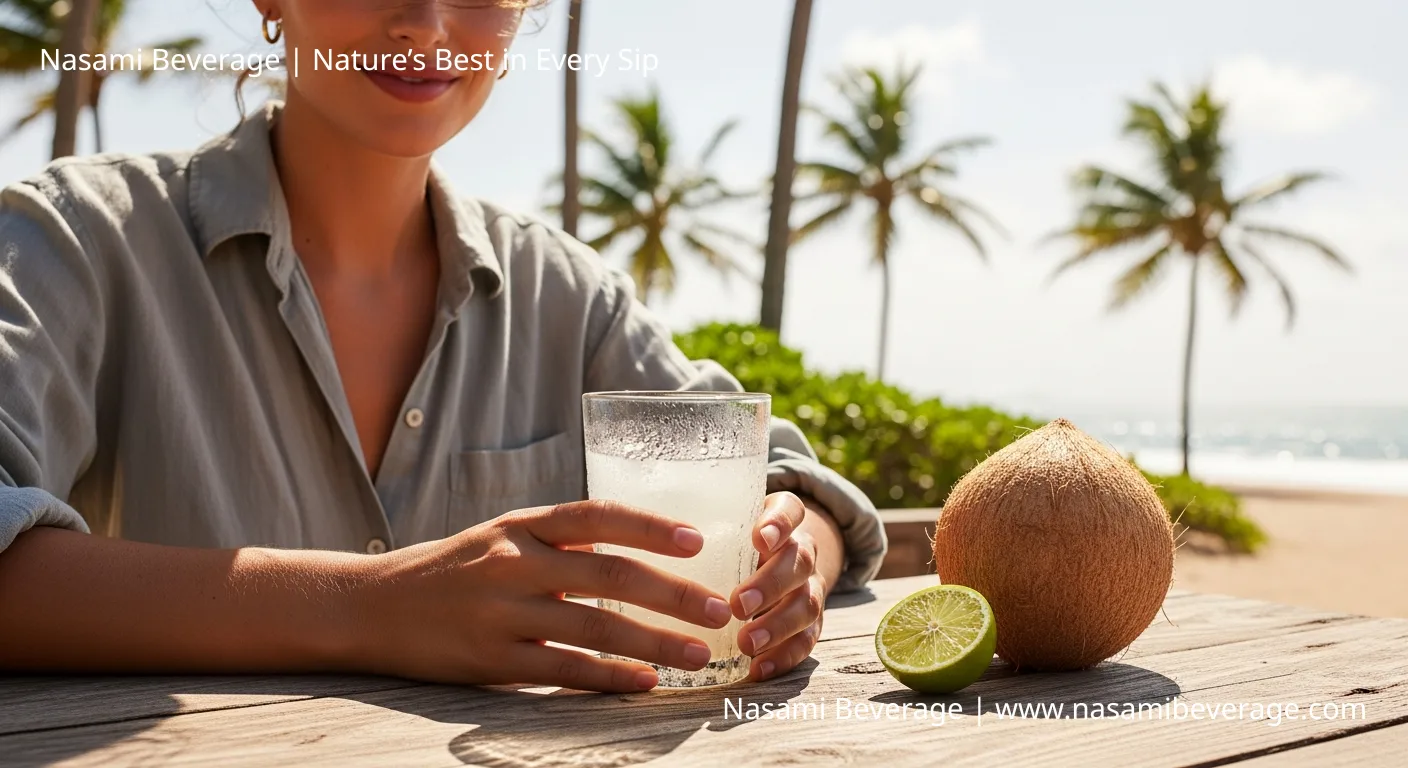 Coconut Water Turning Yellow
