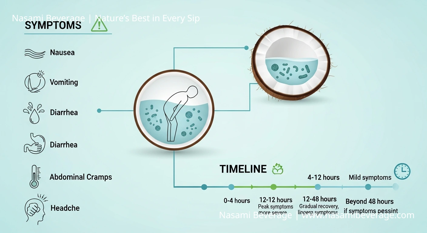 Food Poisoning from Coconut Water