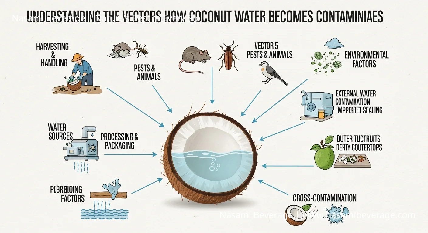 Food Poisoning from Coconut Water