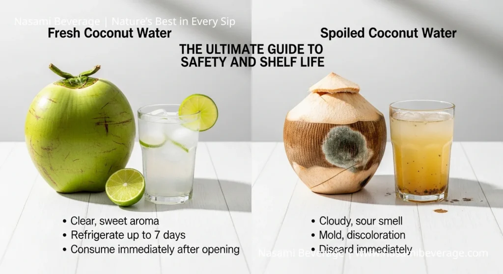Fresh vs. Spoiled Coconut Water: The Ultimate Guide to Safety and Shelf Life