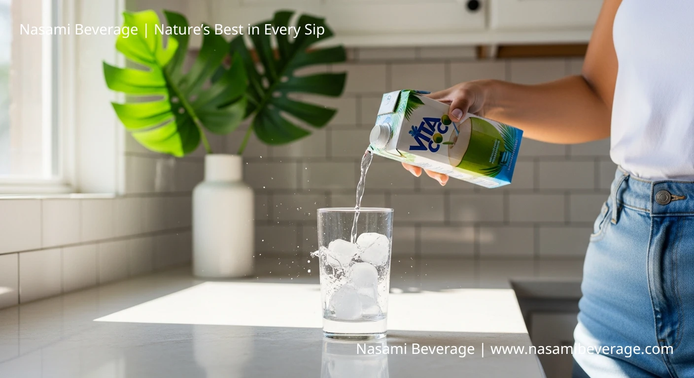 Fresh vs. Spoiled Coconut Water Fresh vs. Spoiled Coconut Water