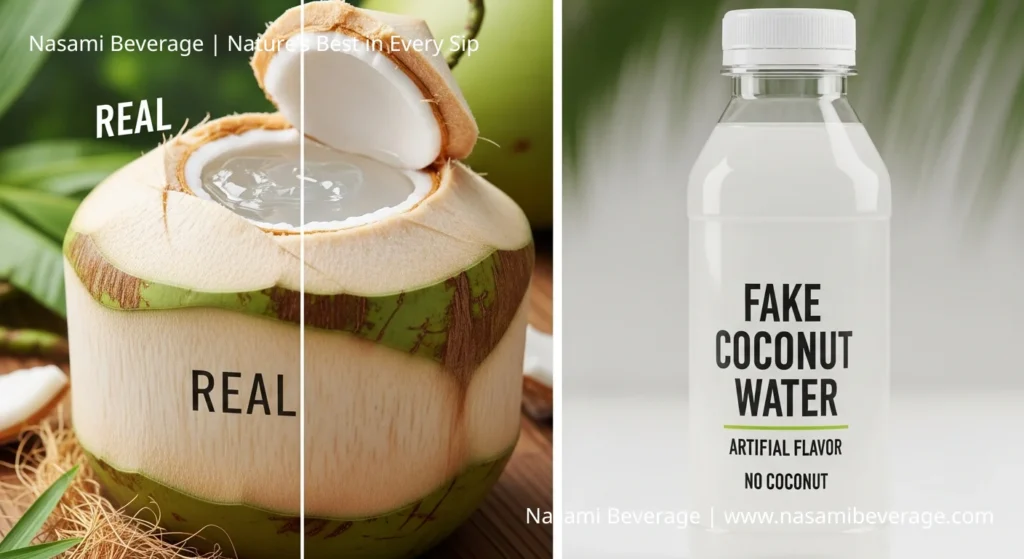 Real vs. Fake Coconut Water: How to Spot the Difference