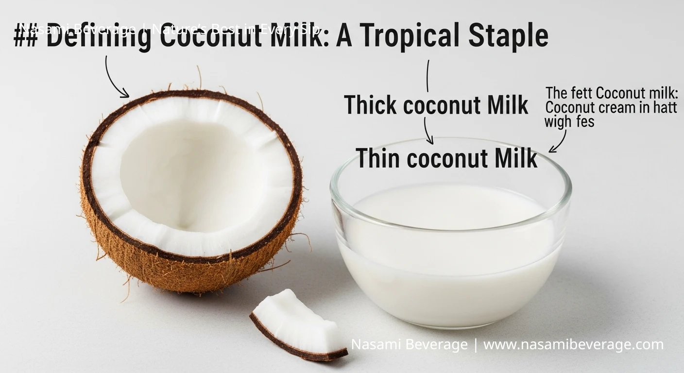 What is Coconut Milk