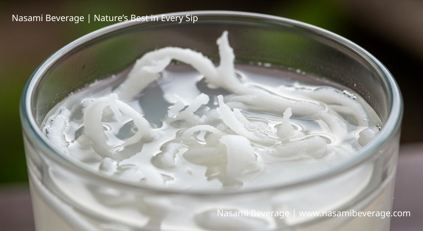 White Flakes in Coconut Water: Coconut Meat or Mold?