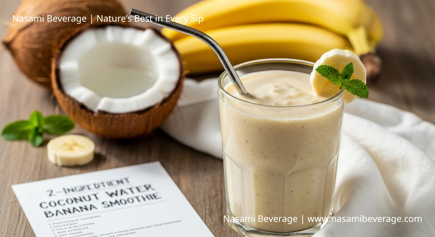 Coconut Water with Banana Coconut Water with Banana