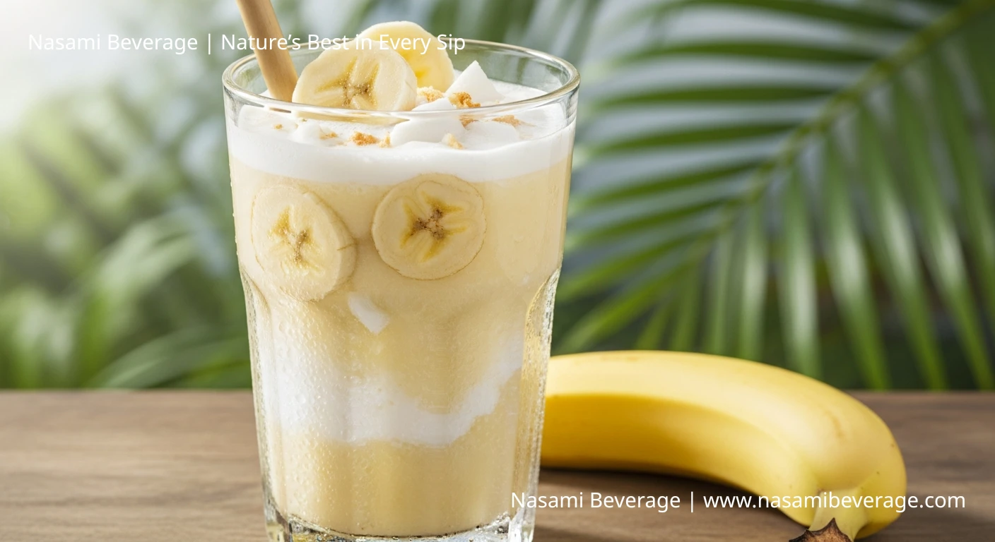 Coconut Water with Banana Coconut Water with Banana