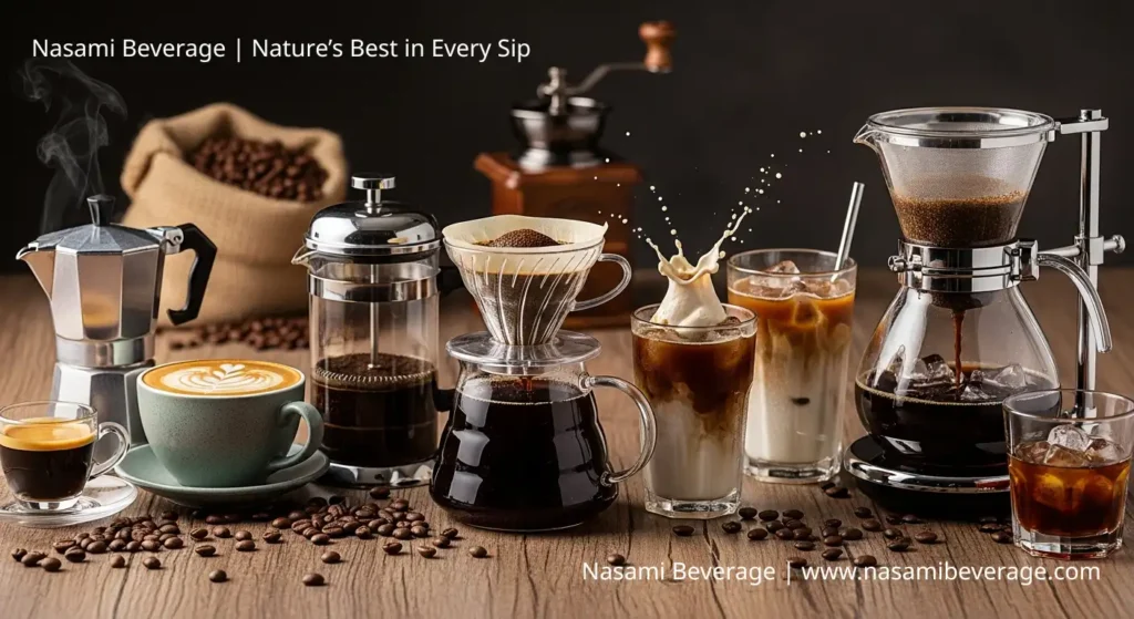 types of drinks Types of drinks - Coffee: From Espresso to Cold Brew