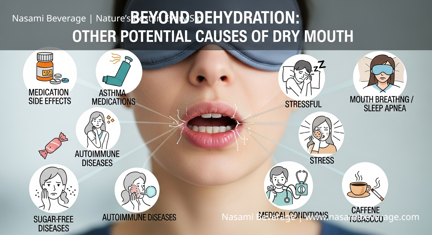 Dry mouth dehydration