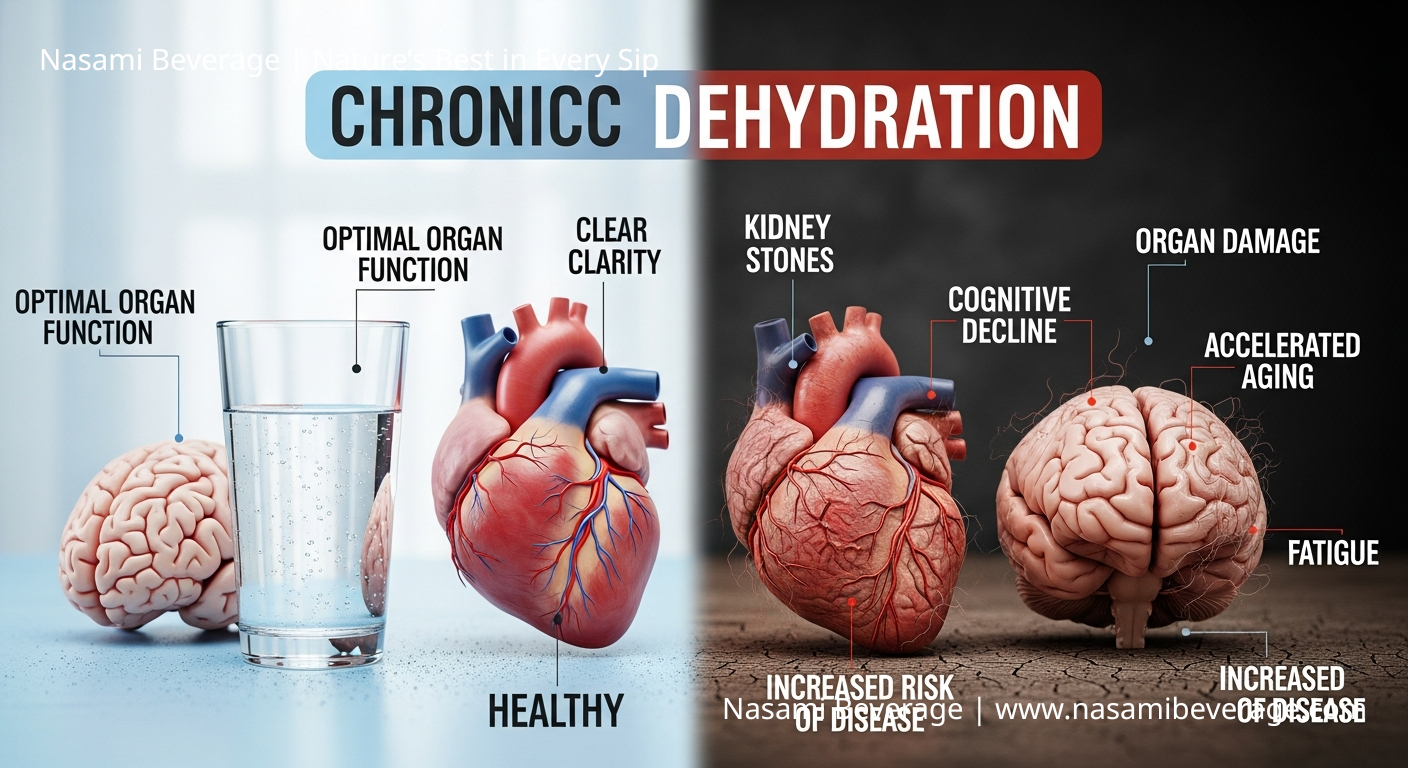 Not Drinking Enough Water